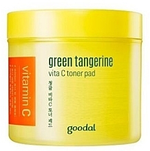 Духи, Парфюмерия, косметика Тонизирующие подушечки для лица - Goodal Green Tangerine Vita C Toner Pad 