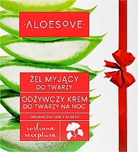 Духи, Парфюмерия, косметика Набор - Aloesove (gel/150ml + cr/50ml)