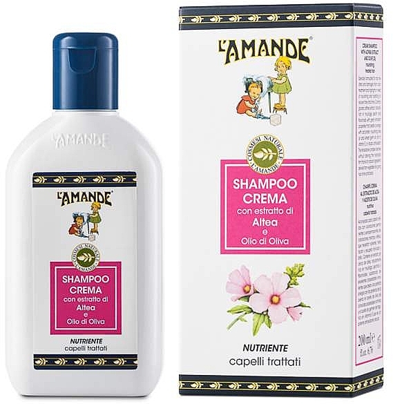 Крем-шампунь для окрашенных волос - L'Amande Marseille Cream Shampoo For Treated Hair — фото N1
