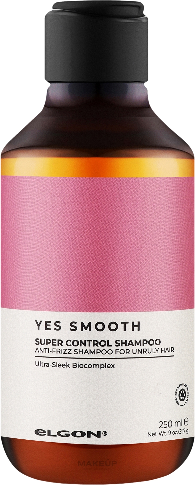 Шампунь для неслухняного волосся - Elgon Yes Smooth Super Control Shampoo — фото 250ml