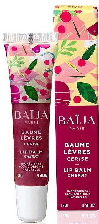 Бальзам для губ "Вишня" - Baija Lip Balm Cherry  — фото N1