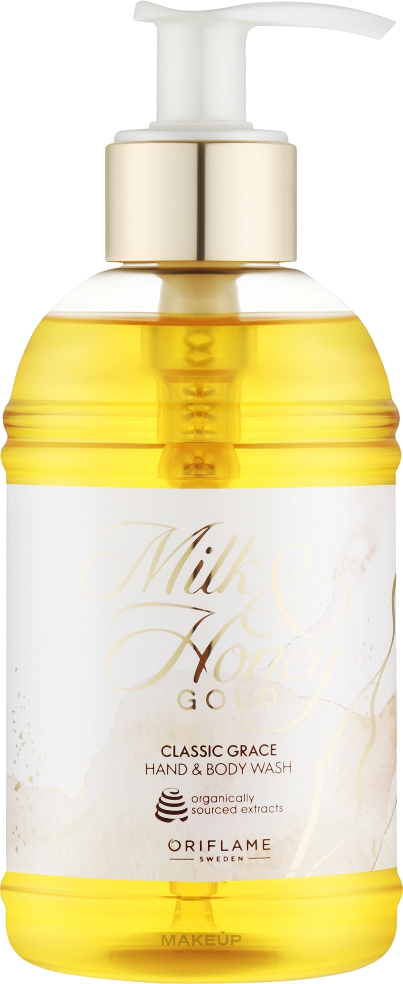 Рідке мило для рук і тіла "Золота класика" - Oriflame Milk & Honey Gold Classic Grace Hand & Body Wash — фото 300ml