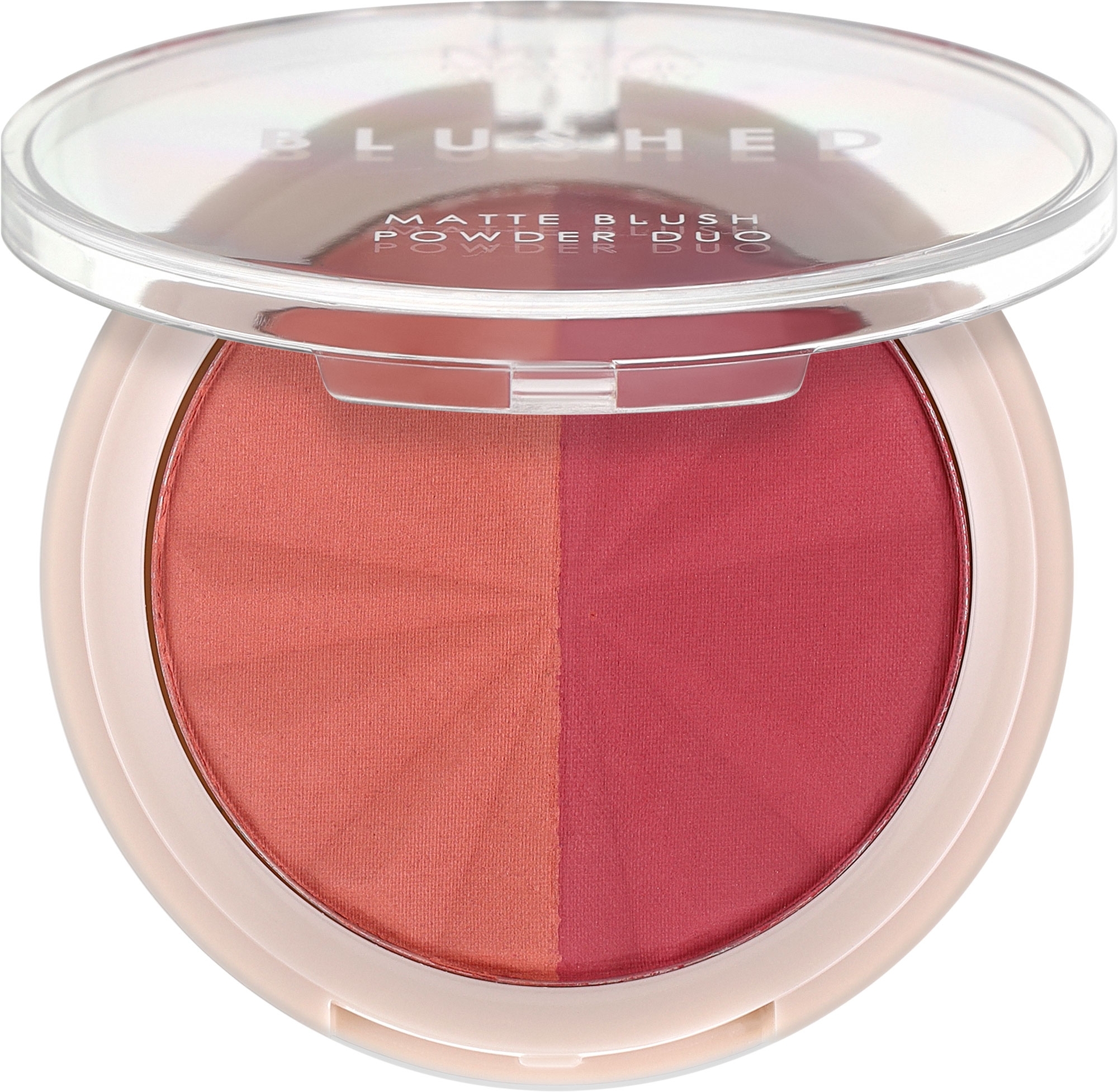 Подвійні рум'яна для обличчя - MUA Blushed Duo Powder Blusher — фото Ginger