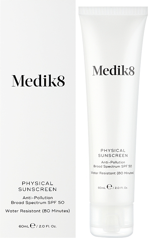 Сонцезахисний крем - Medik8 Physical Sunscreen SPF 50 — фото N2