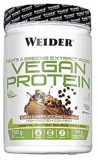 Протеин - Weider Vegan Protein Brownie Chocolate — фото N1