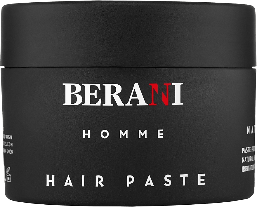 Berani Homme - Матувальна паста для волосся — фото N1