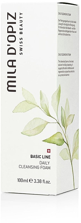 Пена для умывания лица - Mila D’Opiz Basic Line Microbiome Cleansing Foam — фото N2