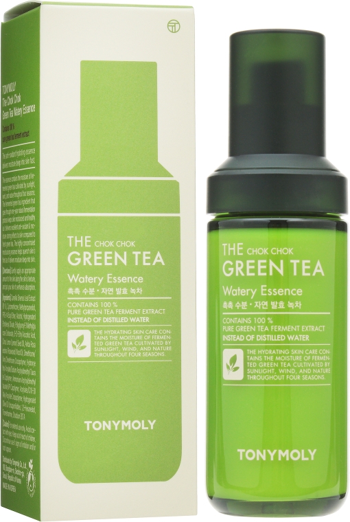 Есенція для обличчя - Tony Moly The Chok Chok Green Tea Watery Essence — фото N1