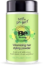 Духи, Парфюмерия, косметика Пудра для придания объема волосам - Selfie Project Be Strong Volumizing Hair Styling Powder