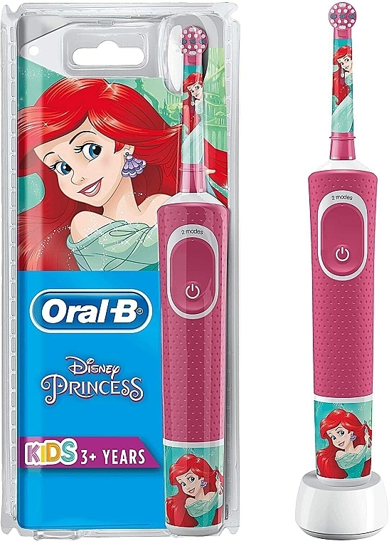 Электрическая зубная щетка, Ариэль - Oral-B Kids Vitality 100 Princess Pink — фото N2