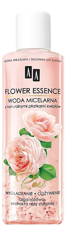 Мицеллярная вода "Роза" - AA Flower Essence Micellar Water