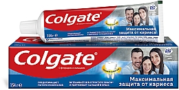 Парфумерія, косметика Зубна паста  з фторидом і кальцієм "Максимальний захист від карієса" - Colgate