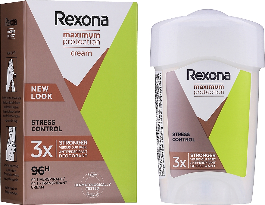 Дезодорант-стик - Rexona Maximum Protection Stress Control