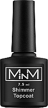 Парфумерія, косметика Топ з шимером без липкого шару - M-in-M Shimmer Topcoat