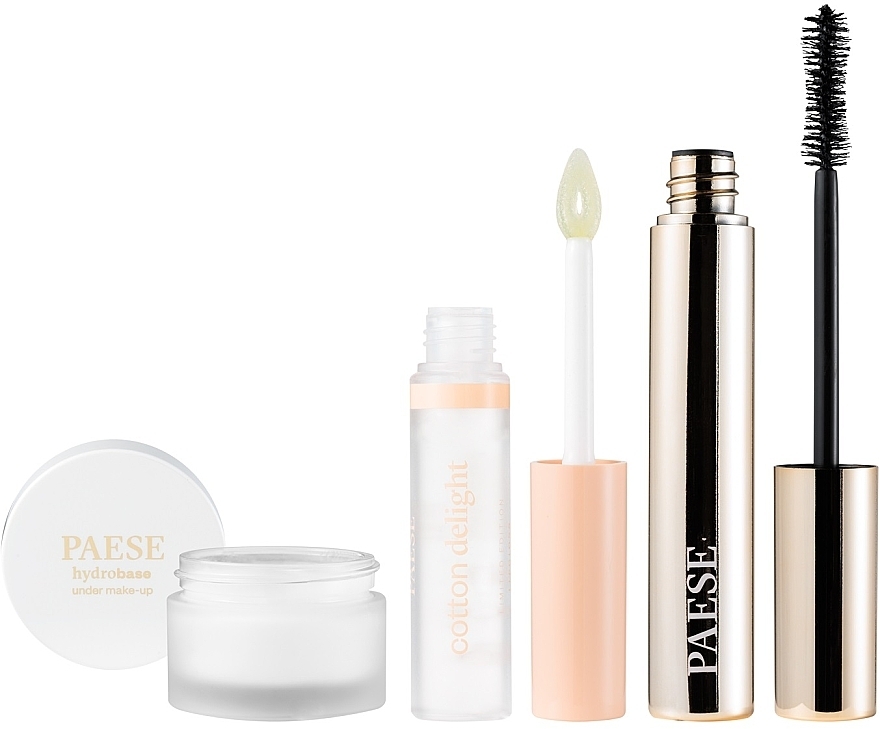 Набір - Paese Perfect Set (hydrobase/30ml + l/gloss/7.5ml + mascara/10.5ml) — фото N3