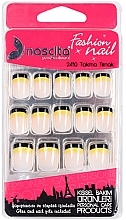 Парфумерія, косметика Накладні нігті, 24 шт. - Nascita Professional French Nail 607