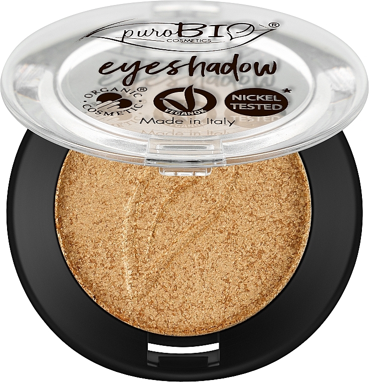 РАСПРОДАЖА Минеральные тени для век мерцающие - PuroBio Cosmetics Ecological Eyeshadow Shimmer * — фото N1