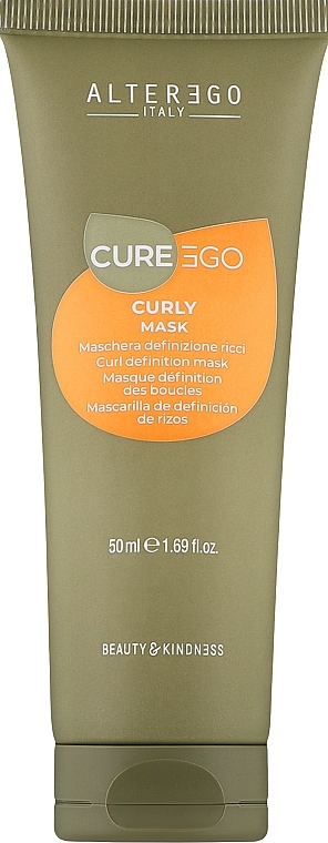 Маска для виткого або хвилястого волосся - Alter Ego CureEgo Curly Mask — фото N1