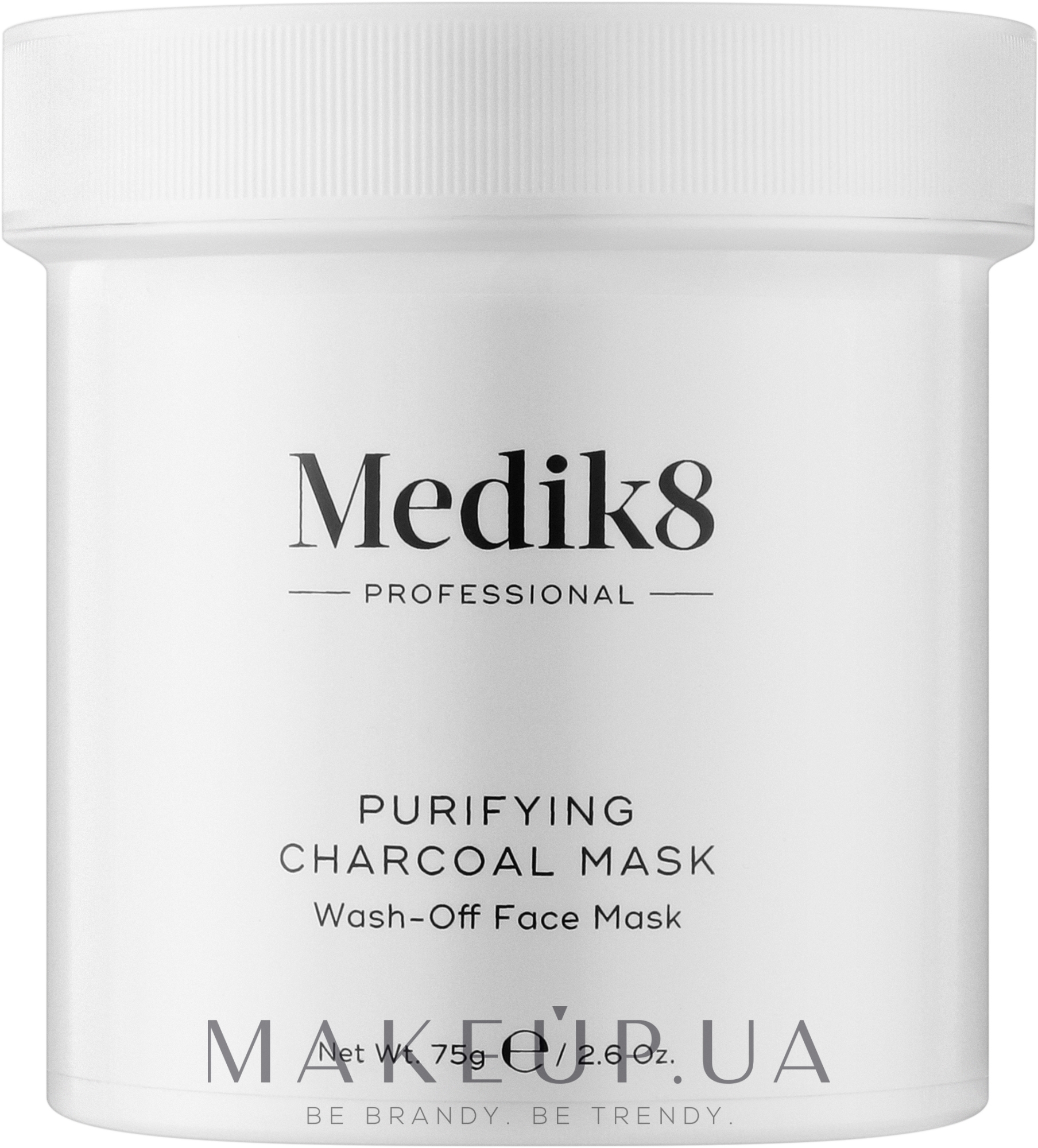 Очищающая поры маска-пленка с активированным углем - Medik8 Professional Purifying Charcoal Mask — фото 75ml