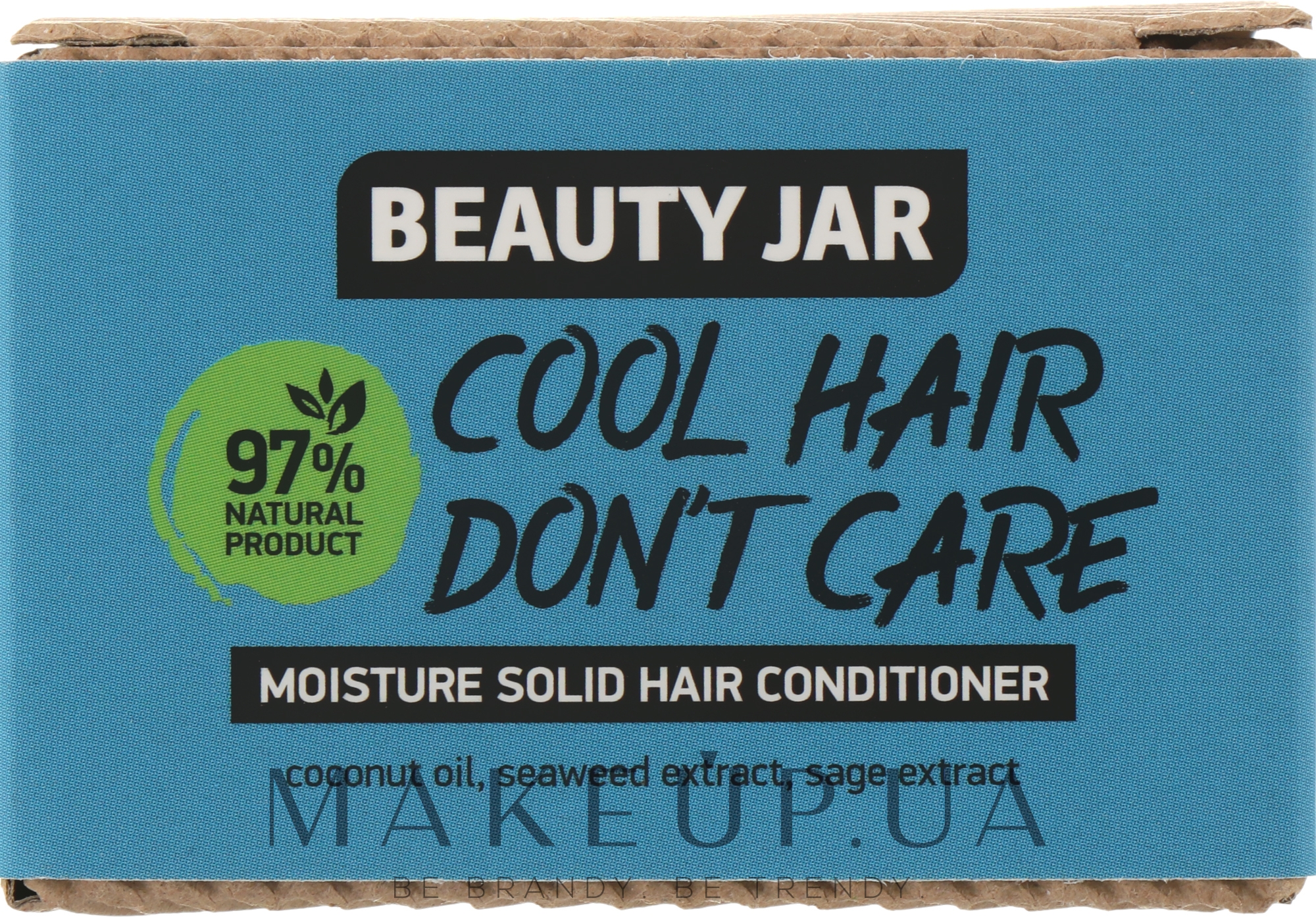 Твердый кондиционер для волос - Beauty Jar Cool Hair Don`t Care Moisture Solid Hair Conditioner — фото 60g