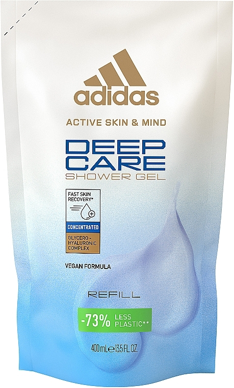 Гель для душа - Adidas Deep Care Shower Gel Refill — фото N1