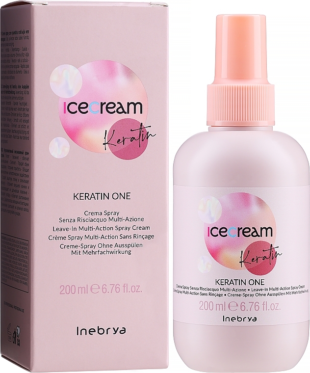 УЦЕНКА Кератиновый спрей - Inebrya Keratin One Multi-Action * — фото N1