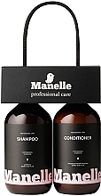 Духи, Парфюмерия, косметика Набор - Manelle Professional Care Phytokeratin Vitamin B5 (shampoo/500 ml + cond/500 ml)