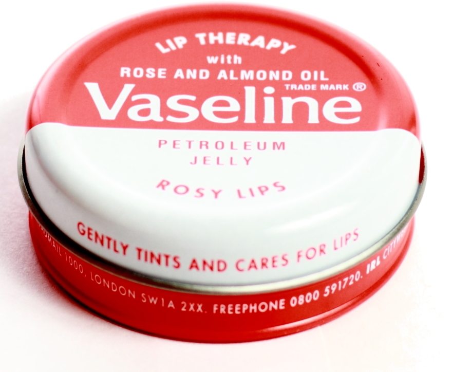 Бальзам для губ "Троянда" - Vaseline Lip Therapy Rose — фото N1