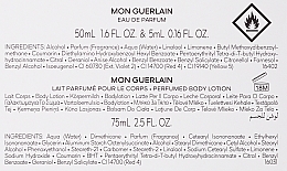 Guerlain Mon Guerlain Eau - Набор (edp/50 ml + b/lot/75ml + edp 5 ml) — фото N3