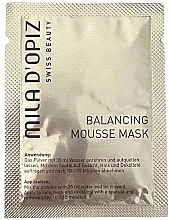 Парфумерія, косметика Балансувальна мус-маска - Mila D’Opiz Swiss Beauty Balancing Mousse Mask