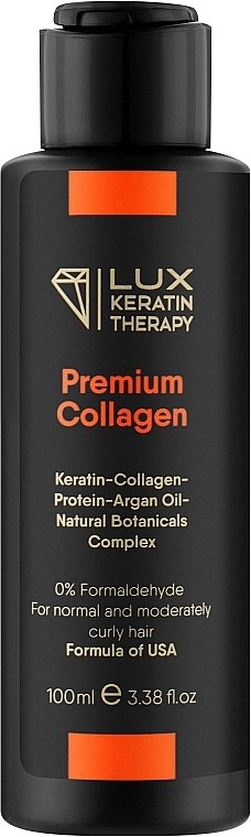 Засіб для випрямлення волосся - Lux Keratin Therapy Premium Collagen — фото N2