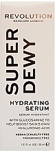 Сироватка для обличчя з глюкозаміном - Revolution Skincare Superdewy Hydrating Serum — фото N2