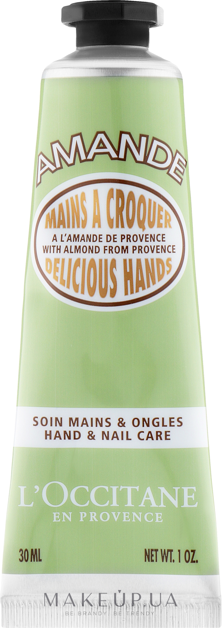 Крем для рук - L'Occitane Almond Delicious Hands Cream — фото 30ml