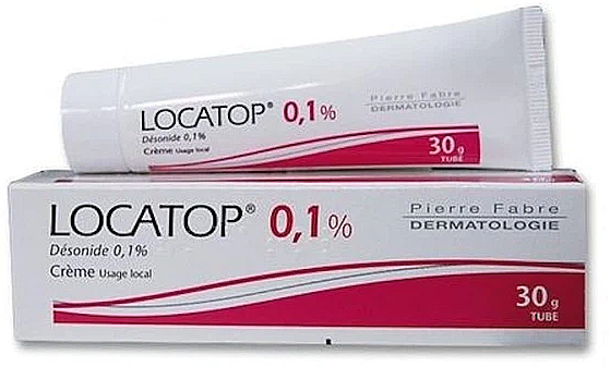 Противовоспалительный крем - Pierre Fabre Dermatologie Locatop 0,1% — фото N1