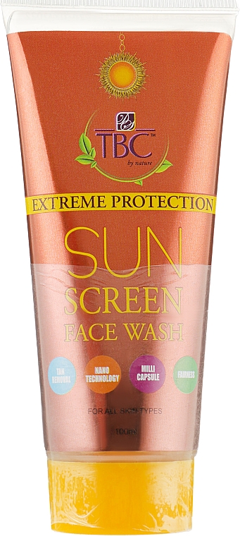 Солнцезащитный гель для умывания - TBC Extreme Protection Sun Screen Face Wash