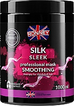 Маска для волос с протеинами шелка - Ronney Professional Silk Sleek Smoothing Mask  — фото N3
