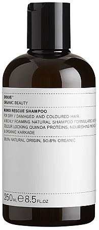 Шампунь для волосся "Monoi" - Evolve Beauty Rescue Shampoo — фото N1