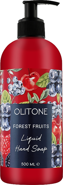 Рідке мило для рук "Лісові ягоди" - Olitone Liquid Hand Soap Forest Fruit — фото N1