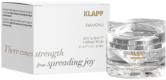 Живильний крем "Діамант" - Klapp Diamond Day & Night Cream Rich — фото N1