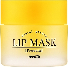 Духи, Парфюмерия, косметика Бальзам-маска для губ "Фрезия" - Med B Floral Garden Lip Mask Freesia