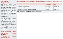 Комплекс "SULPEZINC" амінохелатні цинк та мідь для імунітету і шкіри - Ineldea Sante Naturelle — фото N2