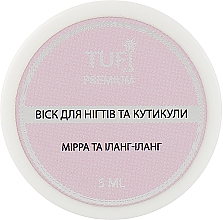 Воск для ногтей и кутикулы "Мирра и иланг-иланг" - Tufi Profi Premium — фото N1