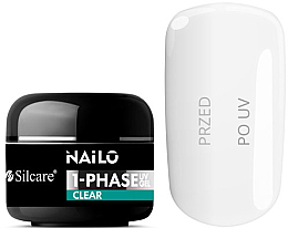 Духи, Парфюмерия, косметика Гель для ногтей - Silcare Nailo 1-Phase Gel UV Clear