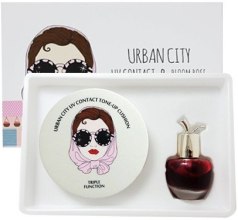 Духи, Парфюмерия, косметика Набор (cushion/13g + tint/8ml) - Baviphat Urban City UV Contact Tone-up Cushion SPF50+ PA+++ SET