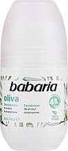 Парфумерія, косметика Дезодорант для тіла "Олива" - Babaria Olive Oil Roll On Deodorant