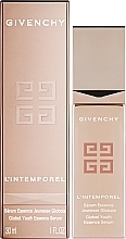 Сыворотка для лица против признаков старения - Givenchy L'Intemporel Global Youth Essence Serum — фото N2