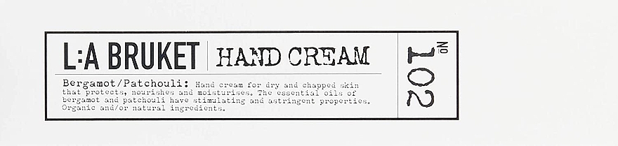 Крем для рук "Бергамот и пачули" - L:A Bruket No. 102 Hand Cream Bergamot/Patchouli — фото N3