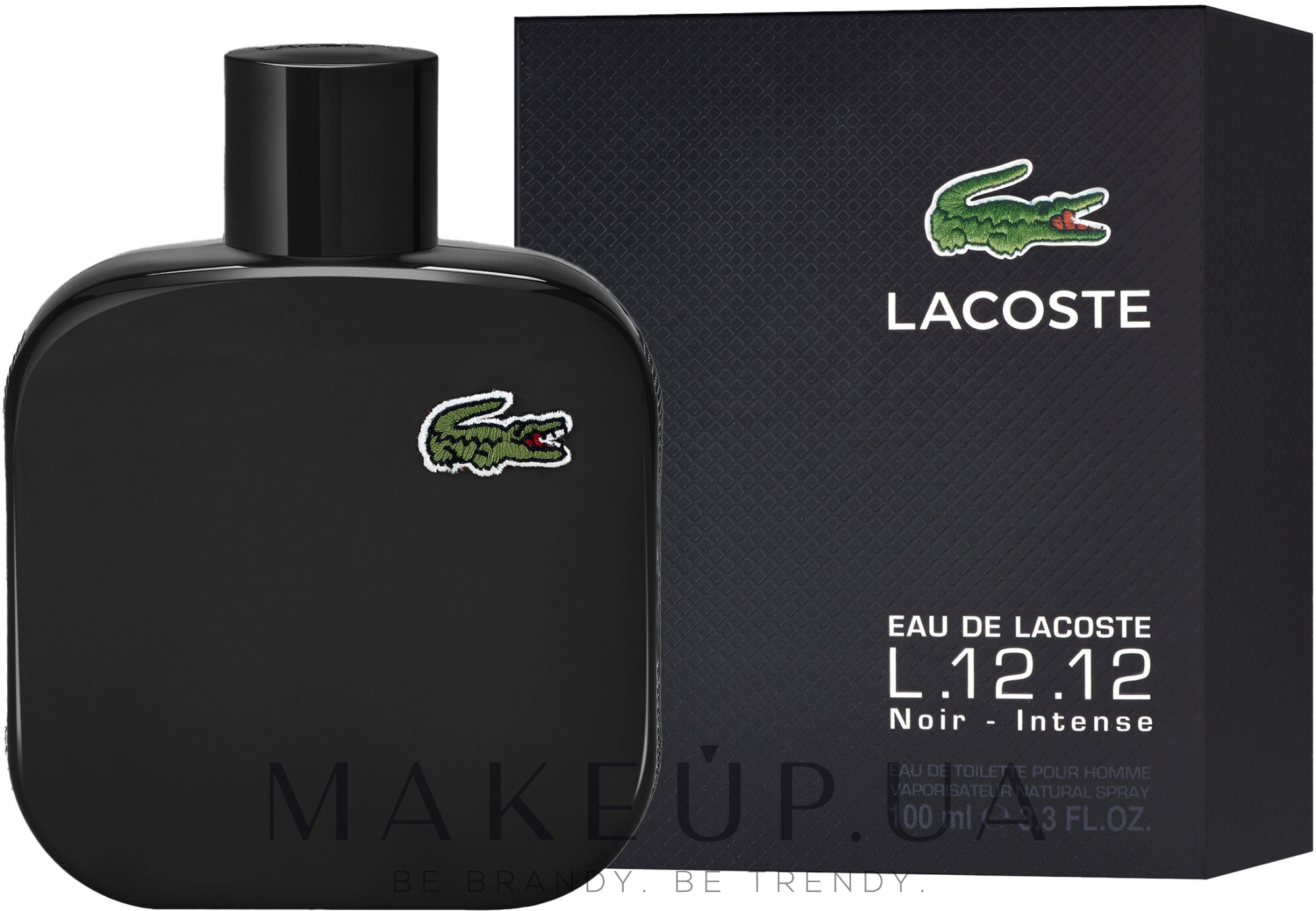 Lacoste Eau De L.12.12 Noir Intense - Туалетная вода — фото 100ml