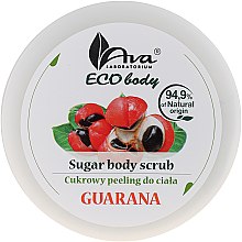Скраб для тела "Гуарана" - Ava Laboratorium Eco Body Natural Sugar Scrub Guarana — фото N1