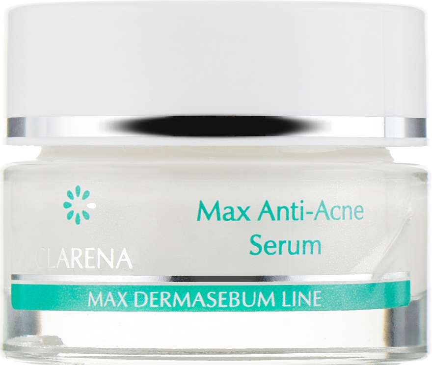 Сиворотка проти акне локальної дії - Clarena Bio Dermasebum Line Max Anti Acne Serum — фото N2